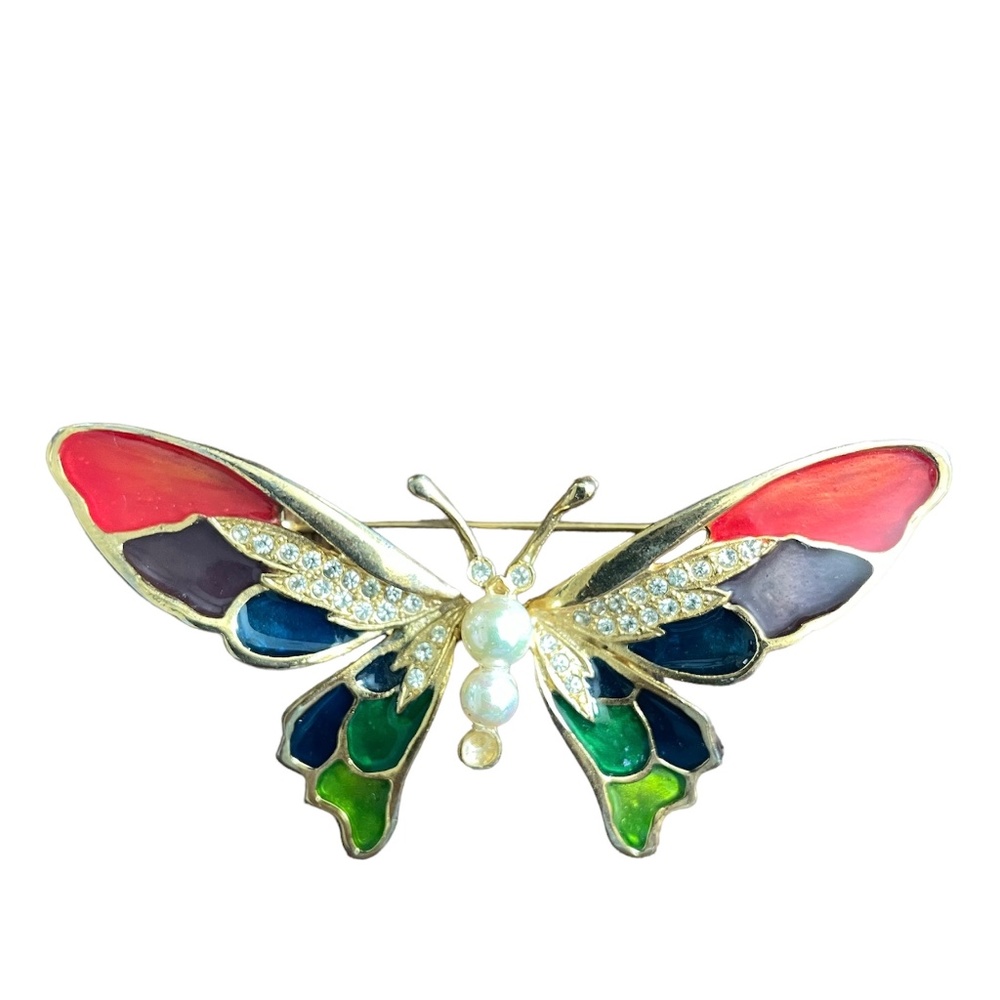 Vintage Butterfly Brooch
